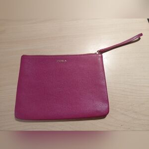 Furla Pink Magenta Clutch